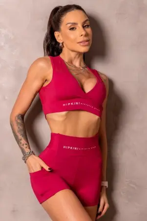 Marsala Runner Shorts with Pockets S/E