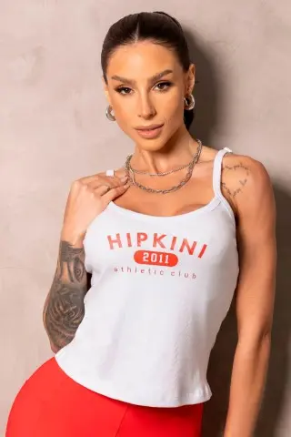 White Ribbed Smash Tank Top White Ribbed Smash Tank Top