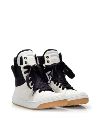 White Snake Sneakers