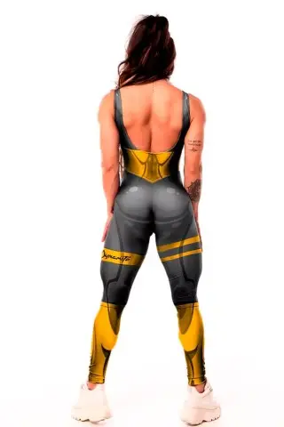 Macacão Mercúrio Black Golden Dynamite S/E