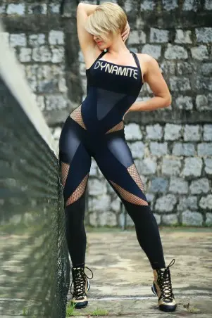 Fusion Black Jumpsuit