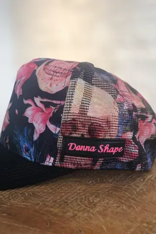 Donna Shape Flower Skull Cap