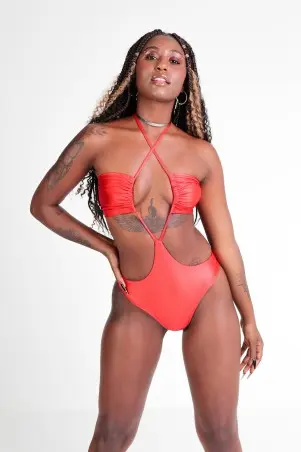 Body LabellaMafia Flashy Bikers Vermelho